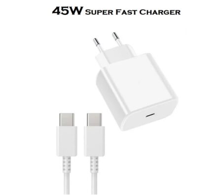 Chargeur Ultra Rapide 45W USB-C vers USB-C 5A