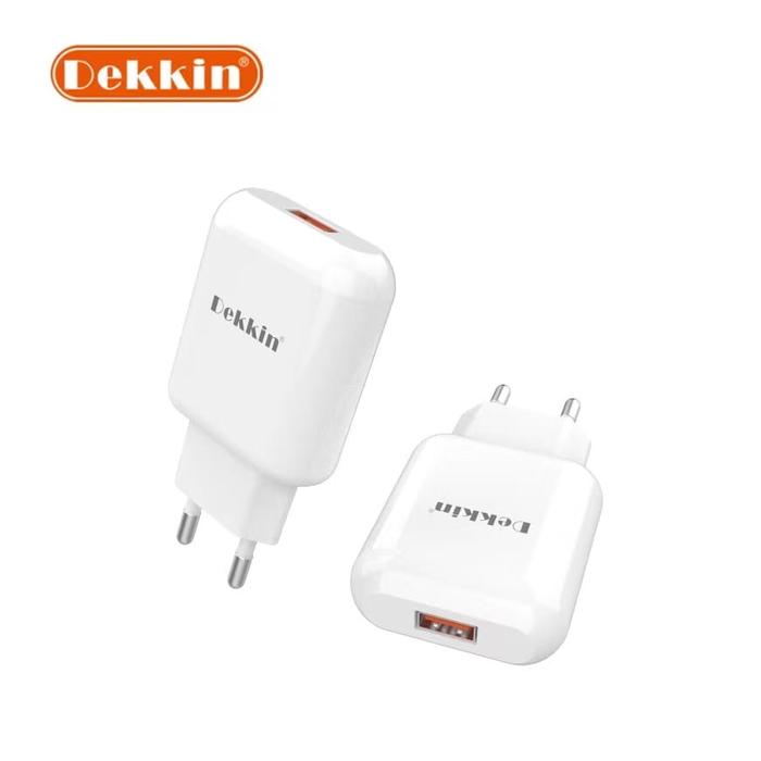 Chargeur Micro DEKKIN DK703-6 3A 18W DK703-6 Chargeur Micro DEKKIN DK703-6 3A 18W DK703-6