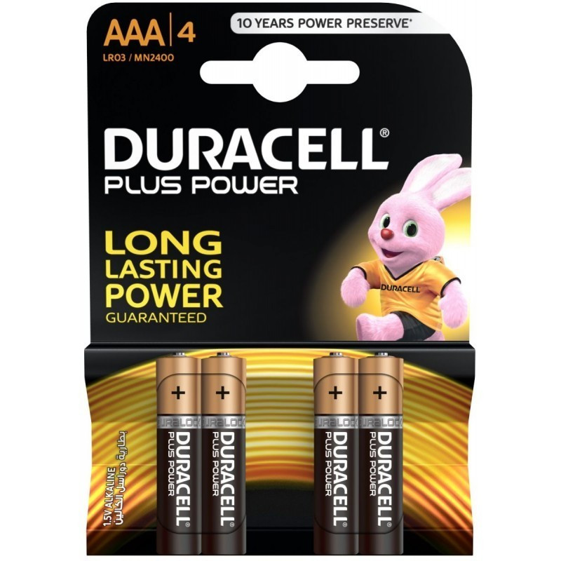 Piles DURACELL Plus Power AAA Piles DURACELL Plus Power AAA