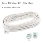 CABLE TELEPHONE RJ11 10M