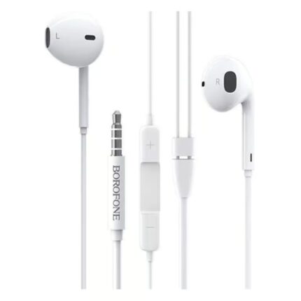 ÉCOUTEURS FILAIRE BOROFONE BM30 – Blanc