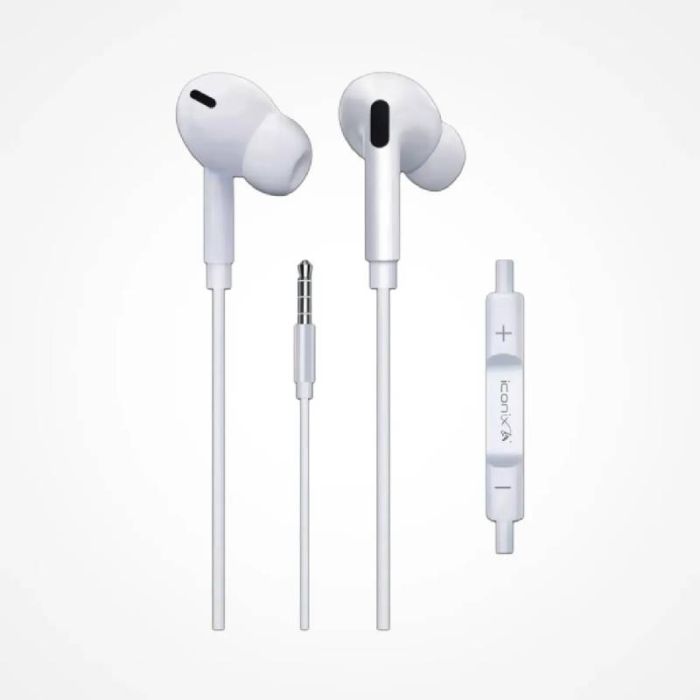 Écouteurs Filaires ICONIX HF1230/Blanc Écouteurs Filaires ICONIX HF1230/Blanc