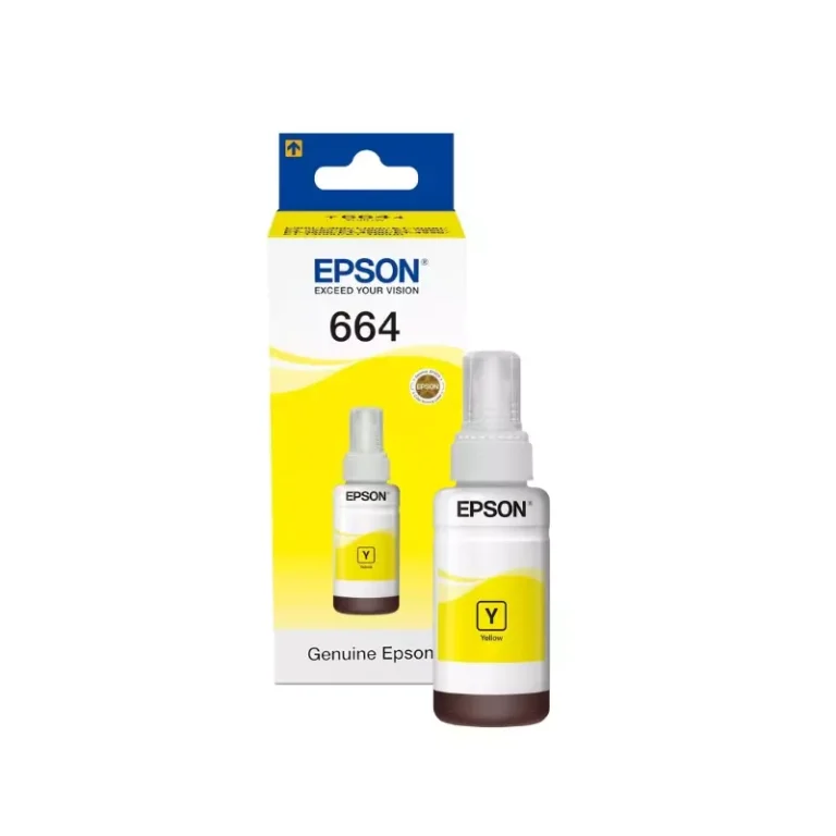 Bouteille Encre Adaptable EPSON 664 Jaune Bouteille Encre Adaptable EPSON 664 Jaune