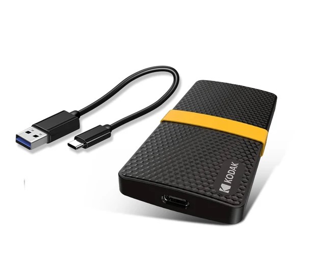 Disque Dur Kodak Externe SSD 256GB Disque Dur Kodak Externe SSD 256GB