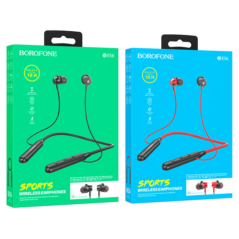 Ecouteurs Bluetooth Borofone BE56 Sport Ecouteurs Bluetooth Borofone BE56 Sport