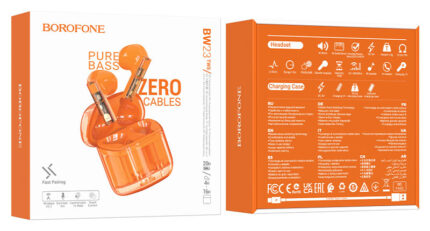 Écouteurs Borofone Bluetooth BW23 Crystal Bean TWS