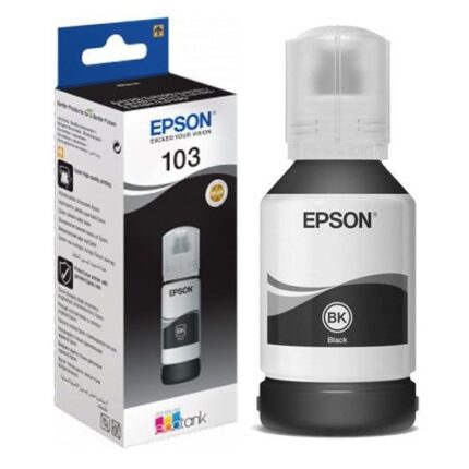Bouteille Encre Adaptable EPSON 103 Noir