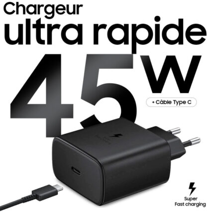 Chargeur Samsung Type C 45W