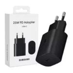 Chargeur Samsung 25w Pd Adapter USB-C Noir