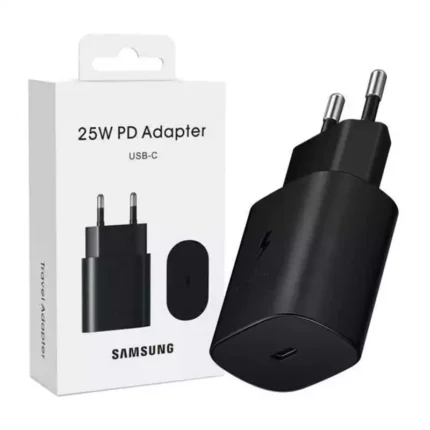 Chargeur Samsung 25w Pd Adapter USB-C Noir