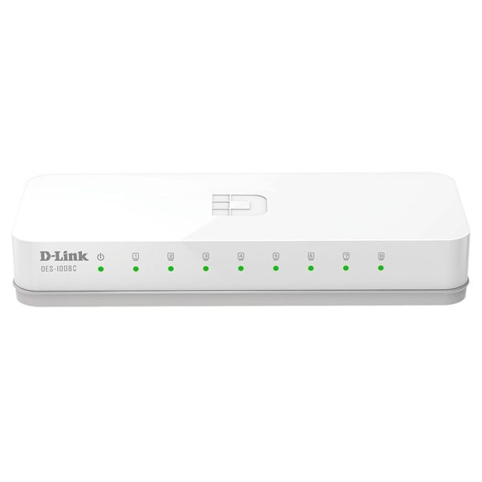 SWITCH D-LINK 8 PORTS 10/100 MBPS DES-1008C SWITCH D-LINK 8 PORTS 10/100 MBPS DES-1008C
