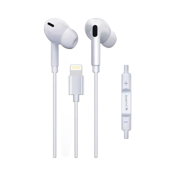 ÉCOUTEURS FILAIRE ICONIX IC-HF1229 - BLANC ÉCOUTEURS FILAIRE ICONIX IC-HF1229 - BLANC