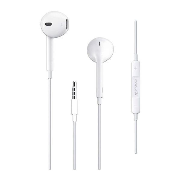 ÉCOUTEURS FILAIRE ICONIX IC-HF1232/BLANC ÉCOUTEURS FILAIRE ICONIX IC-HF1232/BLANC