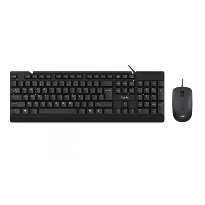 Ensemble Clavier & Souris HAVIT KB272CM Filaire Ensemble Clavier & Souris HAVIT KB272CM Filaire