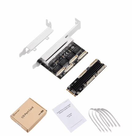 Carte réseau PCIE 4 vers M.2