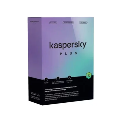 ANTIVIRUS KASPERSKY PLUS / 1 POSTE / 1 AN