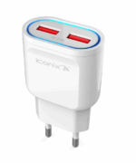 Chargeur Micro ICONIX HC1022 DUAL USB