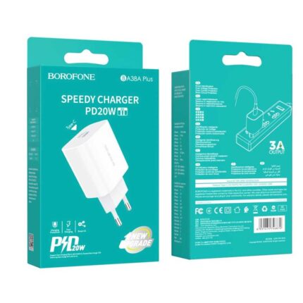 Tête Chargeur Borofone Type C BA38A