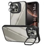 Étui iPhone 16 Pro Max Metal Stand Case