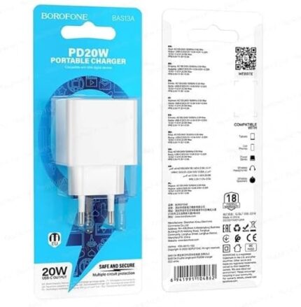 Chargeur BOROFONE BAS13A 20W