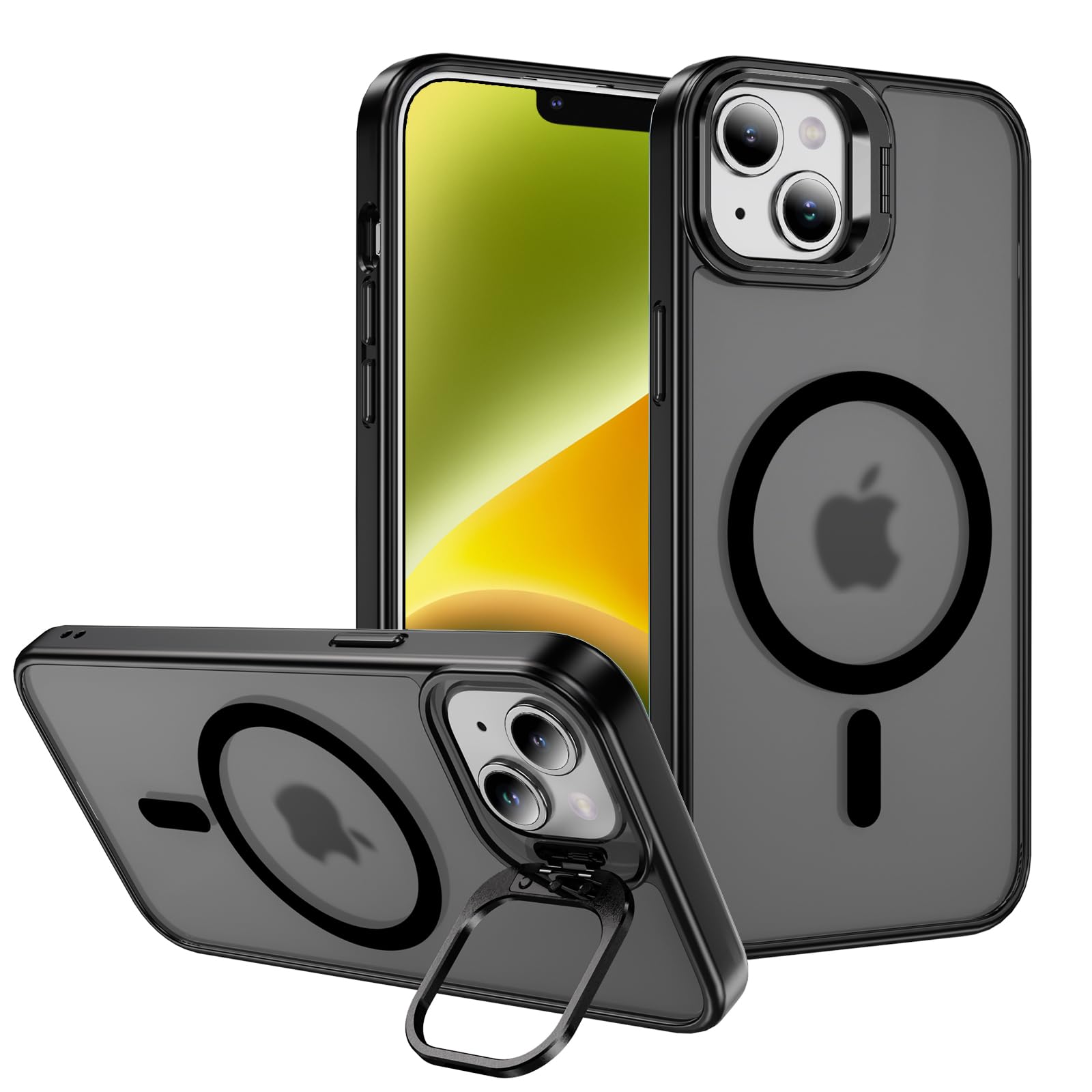 Étui iPhone12 Metal Stand Case Étui iPhone12 Metal Stand Case