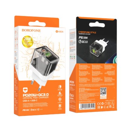 Chargeur Borofone BA80A USB TYPE C 20W