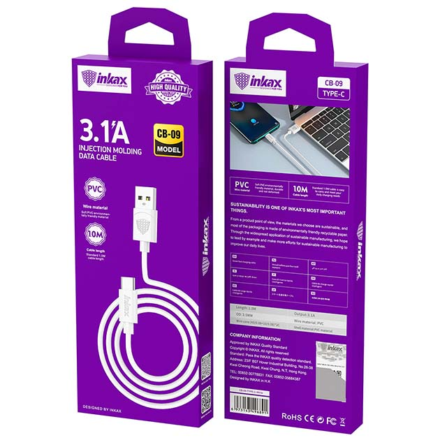 Câble Micro USB INKAX CB-09 Câble Micro USB INKAX CB-09
