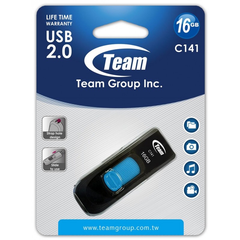 Clé USB TEAMGROUP 2.0 16GB C141 Clé USB TEAMGROUP 2.0 16GB C141