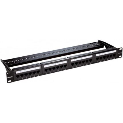 Panneau de brassage D-Link 24 ports UTP CAT 6 1U