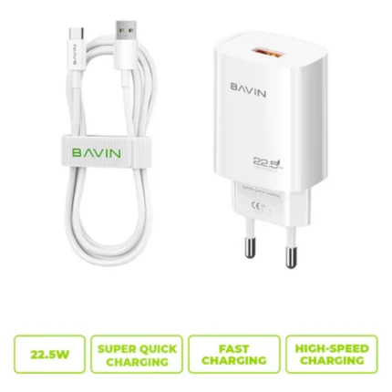 Chargeur BAVIN PC995Y 22.5W Type-C