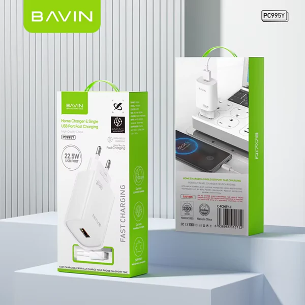 Chargeur BAVIN PC995Y 22.5W Type-C Chargeur BAVIN PC995Y 22.5W Type-C