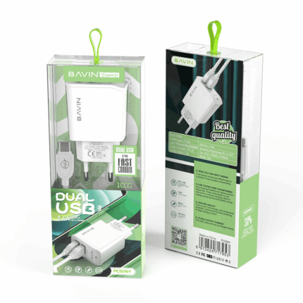 Chargeur Double USB TYPE C BAVIN PC506Y