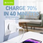 Chargeur micro USB BAVIN 18W PC883Y – Image 2