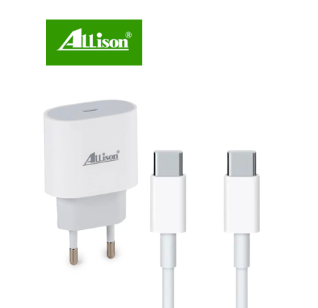 Tête chargeur Rapide ALLISON 20W ALS-W1027UE Tête chargeur Rapide ALLISON 20W ALS-W1027UE