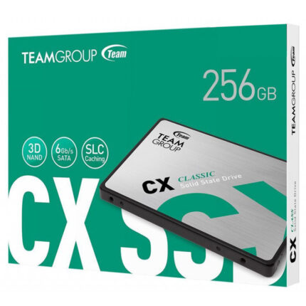 Disque SSD Interne TeamGroup CX2 256 Go 2.5" SATA III