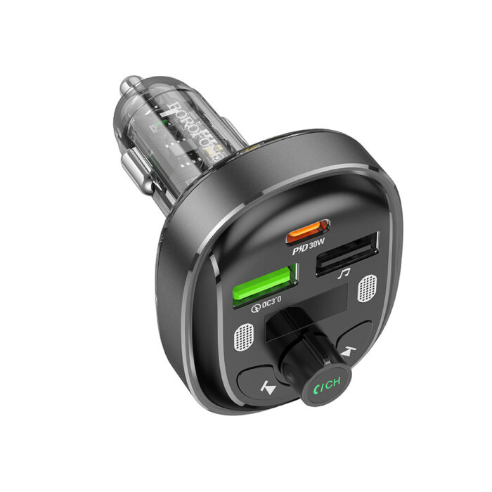 Transmetteur FM Bluetooth BOROFONE BC47 PD30W