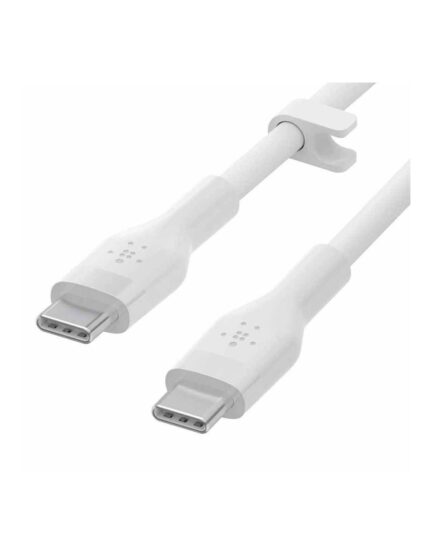 Câble Type C Type C Blanc 8A