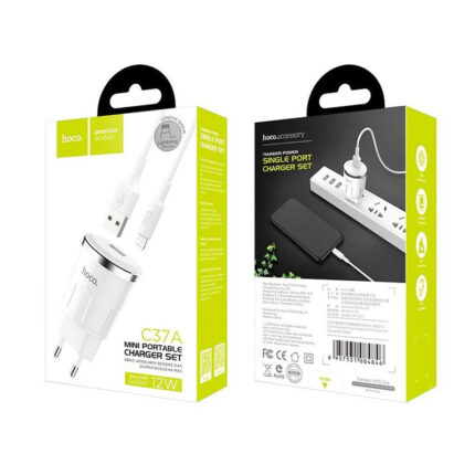 Chargeur iPhone Hoco C37A 12W
