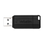 Clé USB Verbatim PinStripe USB 2.0 / 32 Go / Noir