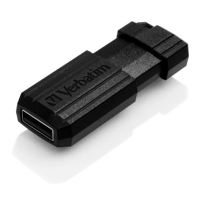 Clé USB Verbatim PinStripe USB 2.0 / 32 Go / Noir
