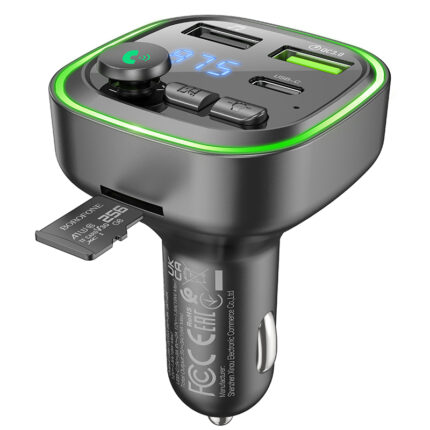 Transmetteur FM Bluetooth Borofone BC48 Type C / QC 3.0 18W