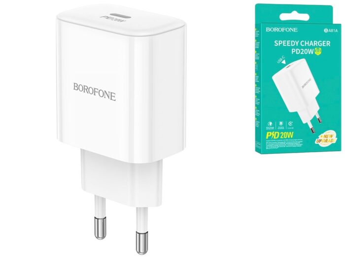 tete charger type C borofone BA81A 20W