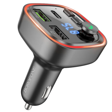 Transmetteur FM Bluetooth Borofone BC48 Type C / QC 3.0 18W