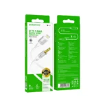 Câble Borofone BL19 Type C 3.5MM Blanc