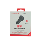 Chargeur de voiture 2USB-C 1USB-A IC-CC1717