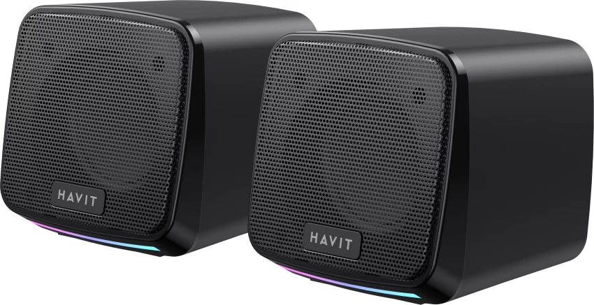 Haut Parleur Filaire HAVIT SK764 RGB - Noir Haut Parleur Filaire HAVIT SK764 RGB - Noir