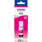 La Bouteille Encre Adaptable EPSON 101 Magenta est spécialement conçue pour offrir des impressions couleur éclatantes et durables, tout en assurant une compatibilité parfaite avec les imprimantes Epson EcoTank. Grâce à sa formule d’encre de haute qualité, cette bouteille magenta garantit des teintes riches, profondes et fidèles, idéales pour la reproduction de photos, de documents graphiques ou de supports marketing. L’encre EPSON 101 Magenta se distingue par sa fluidité exceptionnelle, permettant un écoulement régulier et un remplissage simple, propre et sans fuite. Elle contribue également à préserver la tête d’impression en évitant les bouchons et en assurant une distribution homogène de la couleur. Sa grande capacité permet d’imprimer un grand nombre de pages tout en réduisant les coûts d’impression, faisant de cette encre un choix économique et fiable pour les particuliers comme pour les professionnels. Le séchage rapide et la résistance à la décoloration garantissent des résultats nets et durables dans le temps. Bouteille Encre Adaptable EPSON 101 Magenta