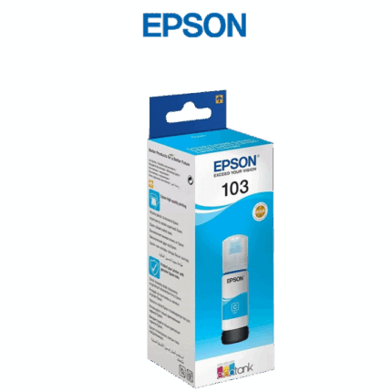 Bouteille d'Encre Epson ECOTANK 103 Cyan