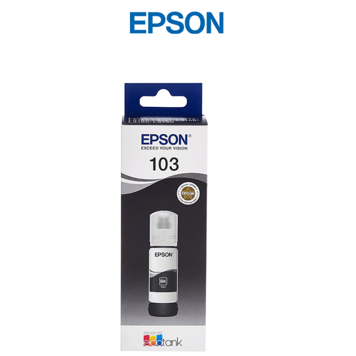 Bouteille d'Encre Epson ECOTANK 103 Noir Bouteille d'Encre Epson ECOTANK 103 Noir
